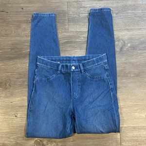 [Uniqlo] NWOT Blue Denim Stretch Pants - Small